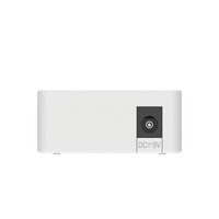 Switch no administrable, Visible en la Topología de la Nube, 5 puertos 10/100 Mbps