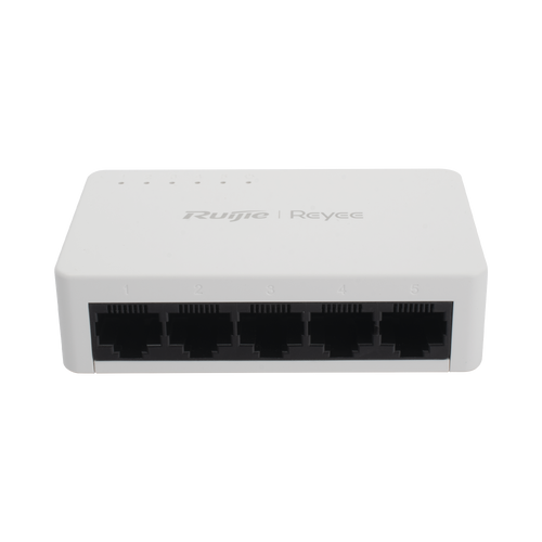 Switch no administrable, Visible en la Topología de la Nube, 5 puertos 10/100 Mbps
