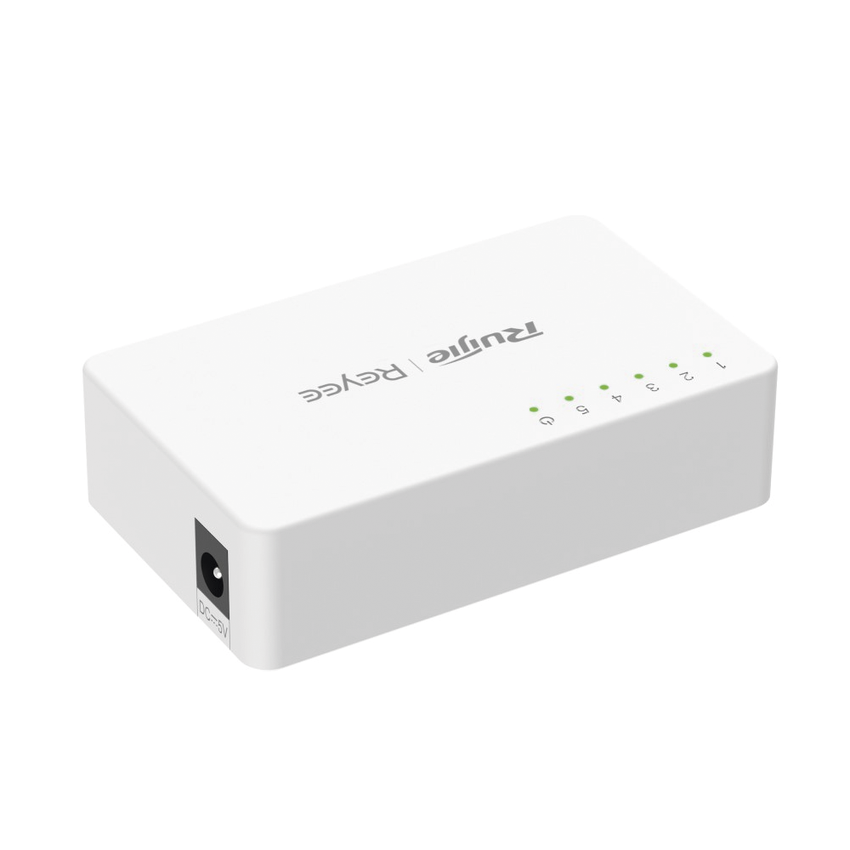 Switch no administrable, Visible en la Topología de la Nube, 5 puertos Gigabit 1G