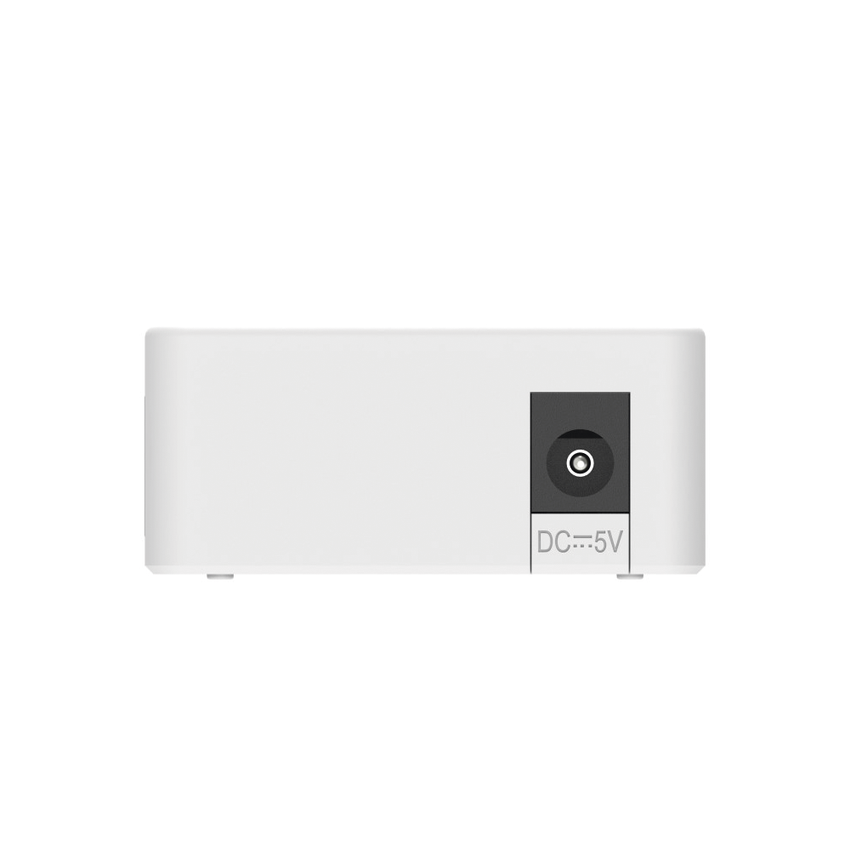 Switch no administrable, Visible en la Topología de la Nube, 5 puertos Gigabit 1G