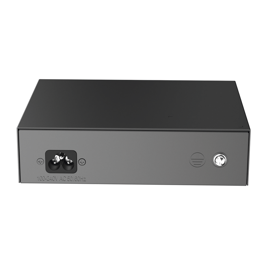 Switch PoE+ no Administrable, 6 Puertos 10/100 Mbps, hasta 54 Watts