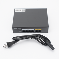 Switch PoE+ no Administrable, 6 Puertos 10/100 Mbps, hasta 54 Watts