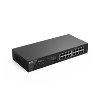 Switch no administrable, Visible en la Topología en la Nube, con 16 puertos Gigabit