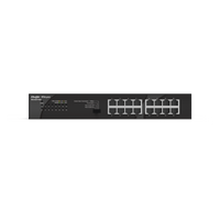 Switch no administrable, Visible en la Topología en la Nube, con 16 puertos Gigabit