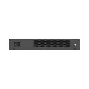 Switch no administrable, con 24 puertos Gigabit, Visible en la Topología