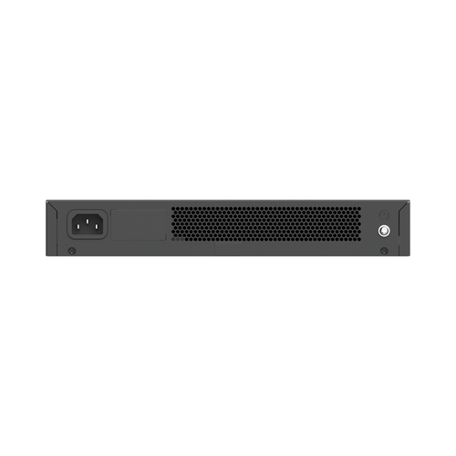 Switch no administrable, con 24 puertos Gigabit, Visible en la Topología