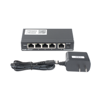 Switch Administrable con 5 puertos Gigabit, gestión gratuita desde la nube