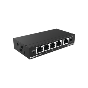 Switch Administrable con 5 puertos Gigabit, gestión gratuita desde la nube