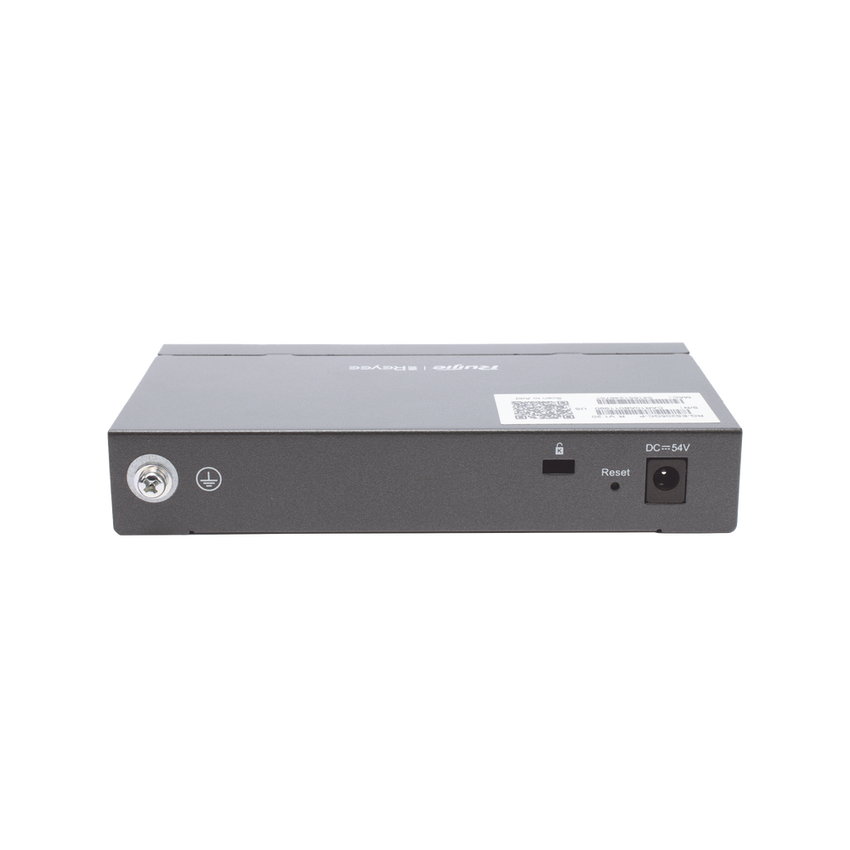 Switch Administrable PoE con 5 puertos Gigabit, 4 PoE 802.3af/at, gestión gratuita desde la nube, 54w