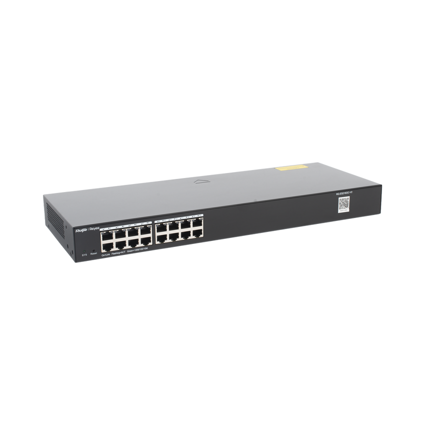 Switch Administrable 16 puertos Gigabit, gestión gratuita desde la nube