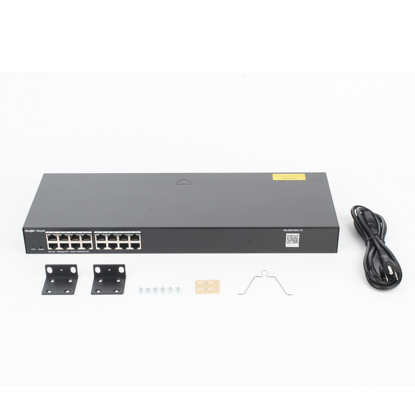 Switch Administrable 16 puertos Gigabit, gestión gratuita desde la nube