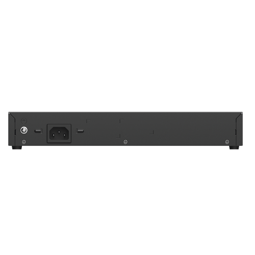 Switch L2 Administrable PoE con 16 puertos Gigabit PoE 802.3af/at + 2 SFP para fibra 1Gb, gestión gratuita desde la nube, 240w