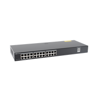 Switch Administrable 24 puertos Gigabit, gestión gratuita desde la nube.