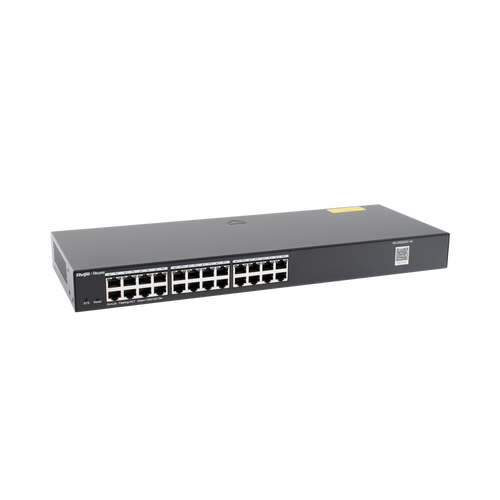 Switch Administrable 24 puertos Gigabit, gestión gratuita desde la nube.