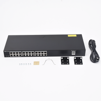 Switch Administrable 24 puertos Gigabit, gestión gratuita desde la nube.