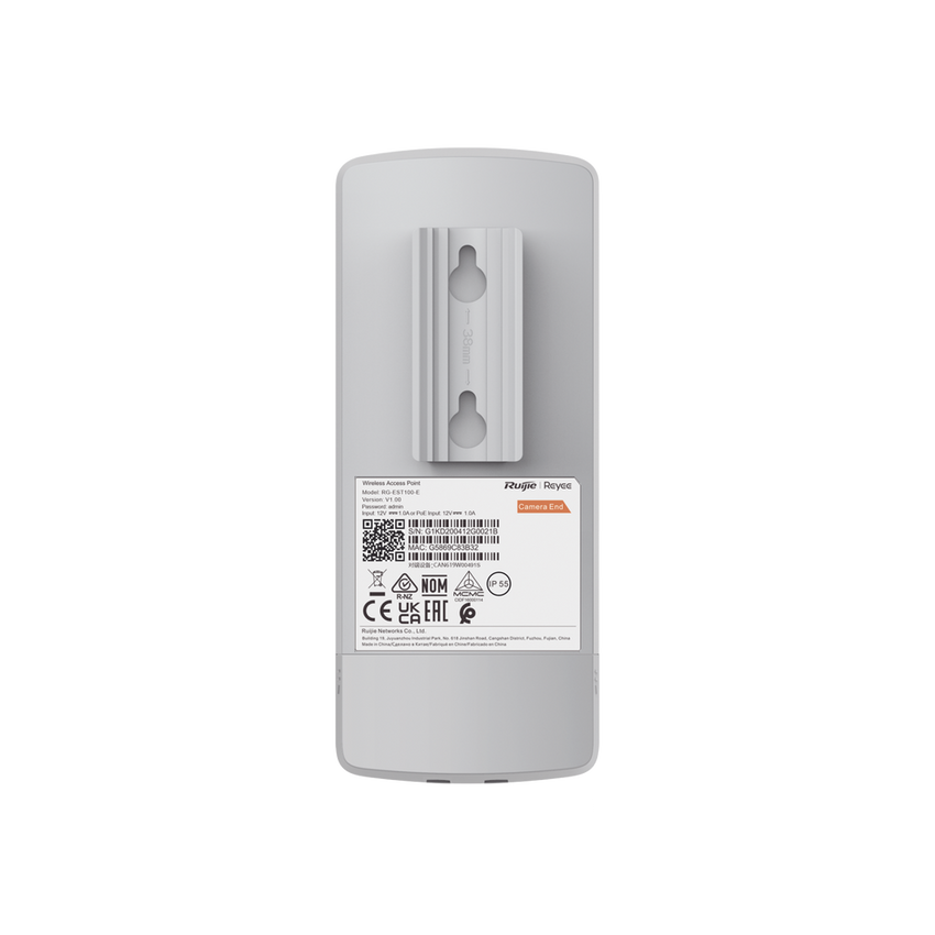 Kit Enlace Inalámbrico Recomendado para Elevadores, hasta 500m o 125 pisos, Preconfigurado, Ajuste Automático, Hasta 300 Mbps, Doble Puerto LAN