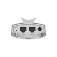 Kit Enlace Inalámbrico Recomendado para Elevadores, hasta 500m o 125 pisos, Preconfigurado, Ajuste Automático, Hasta 300 Mbps, Doble Puerto LAN