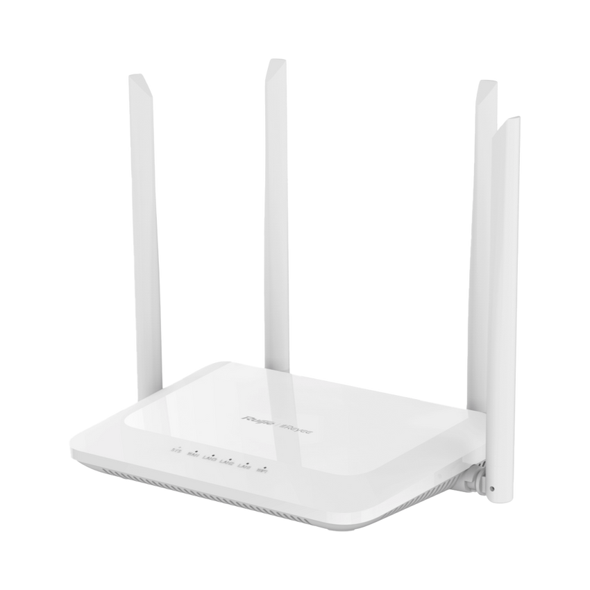 Home Router Inalámbrico Wi-Fi5 Doble Banda, 1 Puerto Wan 10/100 y 3 Puertos Lan 10/100 Hasta 1,200 Mbps