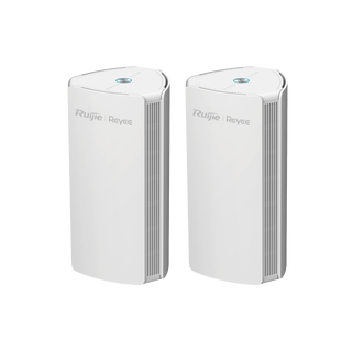 (2PACK) Home Router inalámbrico MESH WI-FI 6 2x2 doble banda 1 puerto WAN Gigabit y 2 puertos LAN Gigabit