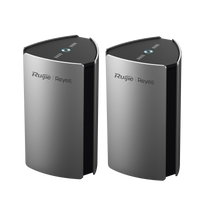 Paquete 2 piezas Home Router inalámbrico MESH WI-FI 6 4x4 doble banda 1 puerto WAN Gigabit y 4 puertos LAN Gigabit