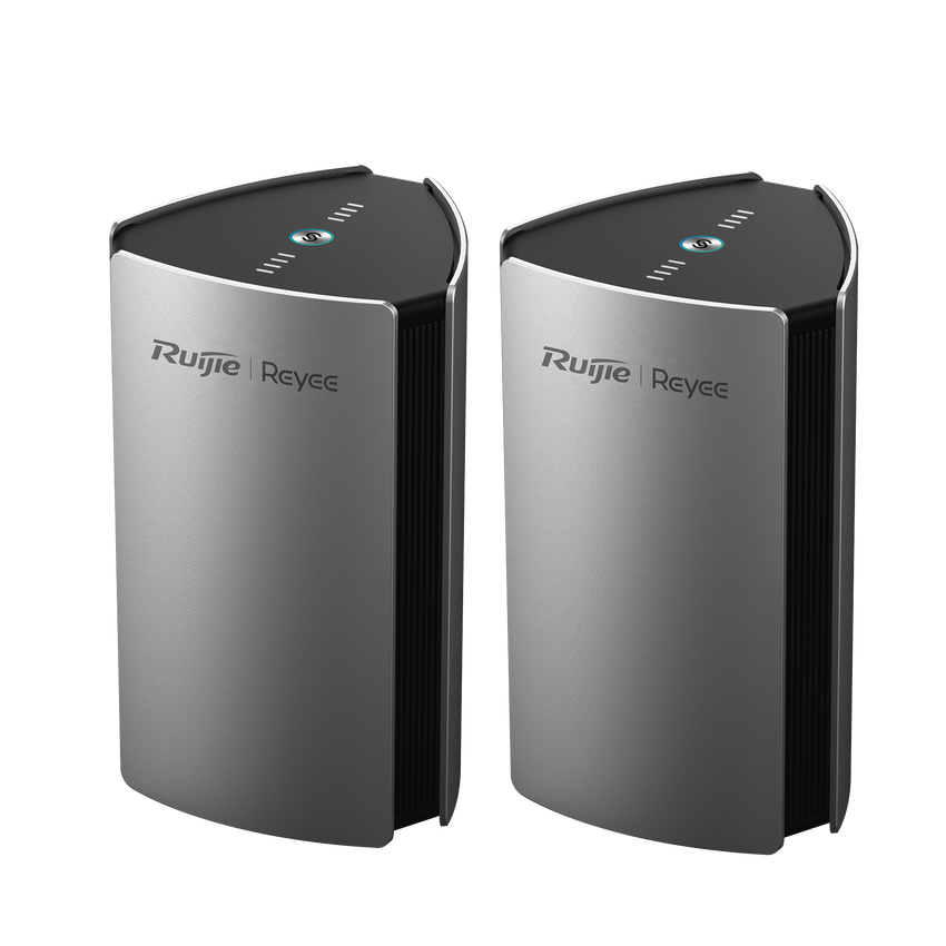 Paquete 2 piezas Home Router inalámbrico MESH WI-FI 6 4x4 doble banda 1 puerto WAN Gigabit y 4 puertos LAN Gigabit