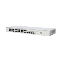 Switch Administrable L2, 24 Puertos Eth 1G, 4 puertos SFP 1G, Administración Remota en la Nube.