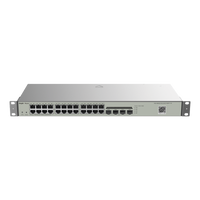 Switch Administrable L2, 24 Puertos Eth 1G, 4 puertos SFP 1G, Administración Remota en la Nube.