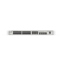 Switch administrable Capa 2+ Plus, 24 puertos SFP con 8 puertos Ethernet Gigabit y 4 SFP+ gestión en la nube