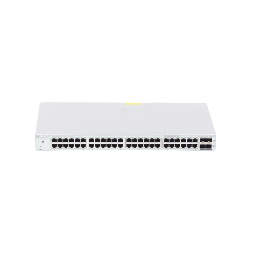 Switch Administrable Capa 2+ Plus, con 48 puertos Gigabit + 4 SFP+ para fibra 10Gb, gestión gratuita desde la nube