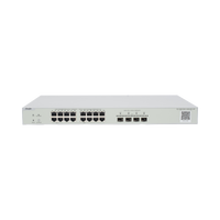 Switch Multi-Gigabit PoE++ hasta 370W, Capa 2 con 4 Puertos 2.5G (90W), 12 Puertos 2.5G (30W) y 4 Uplink SFP+ 10G , Administrable Cloud, Diseñado Para Access Points WiFi 6/7