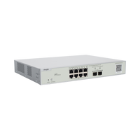 Switch Multi-Gigabit PoE+ Capa 2 con 8 Puertos 2.5G PoE+ hasta 240W y 2 Uplink SFP+ 10G ,Administrable Cloud, Diseñado Para Access Points WiFi 6/7
