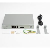Switch Multi-Gigabit PoE++ 370W 802.3bt Capa 3 Administrable Cloud, Diseñado Para Access Points WiFi 6/7