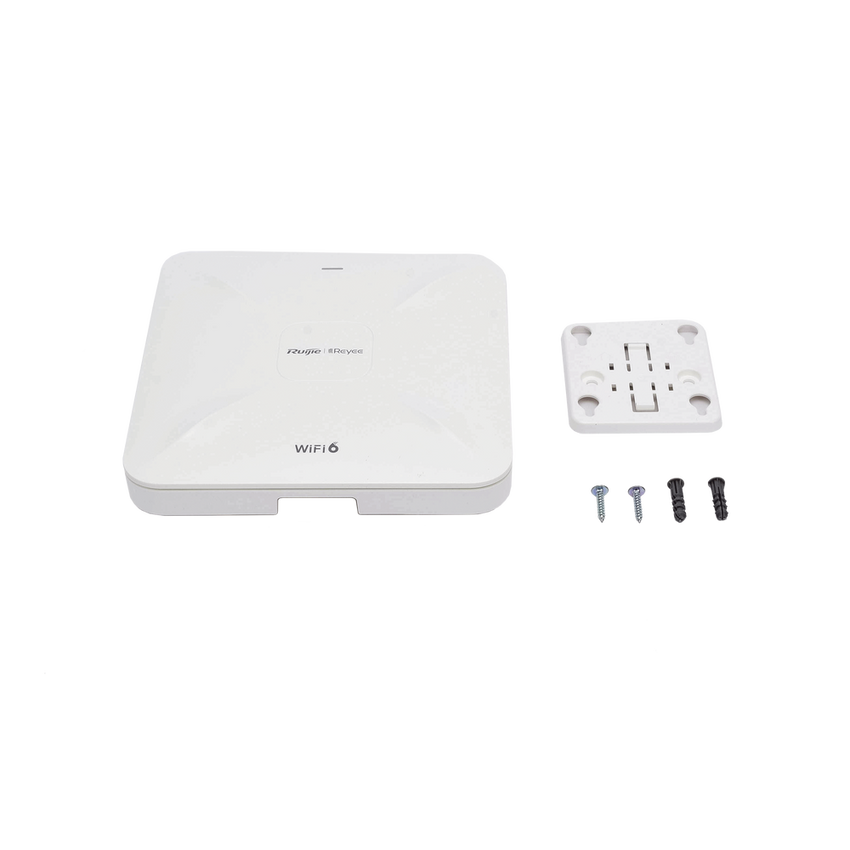 Punto de Acceso Mesh Wi-Fi 6 para Interior, se Instala en Techo o Pared, hasta 512 Usuarios y 1.7 Gbps, Doble Banda 802.11ax MU-MIMO 2x2