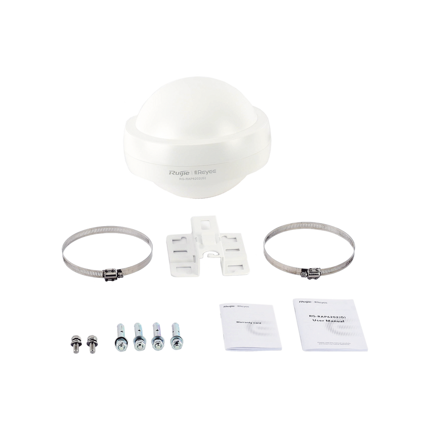 Punto de Acceso Mesh Wi-Fi 5 802.11ac Omnidireccional IP68, retardante a la flama, protección contra descargas de 4kV, certificación RoHS