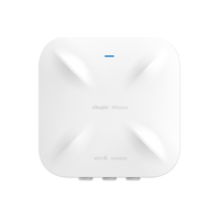 Punto de Acceso Mesh Wi-Fi 6 Industrial para Exterior Omnidireccional 5.95Gbps, MU-MIMO 4x4, 360°, Filtros Anti Interferencia y Auto Optimización con IA, puerto eth 2.5G y SFP