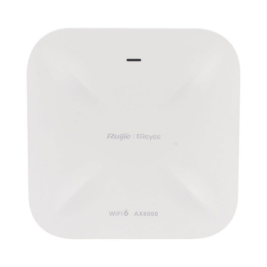 Punto de Acceso Mesh Wi-Fi 6 Industrial para Exterior Omnidireccional 5.95Gbps, MU-MIMO 4x4, 360°, Filtros Anti Interferencia y Auto Optimización con IA, puerto eth 2.5G y SFP