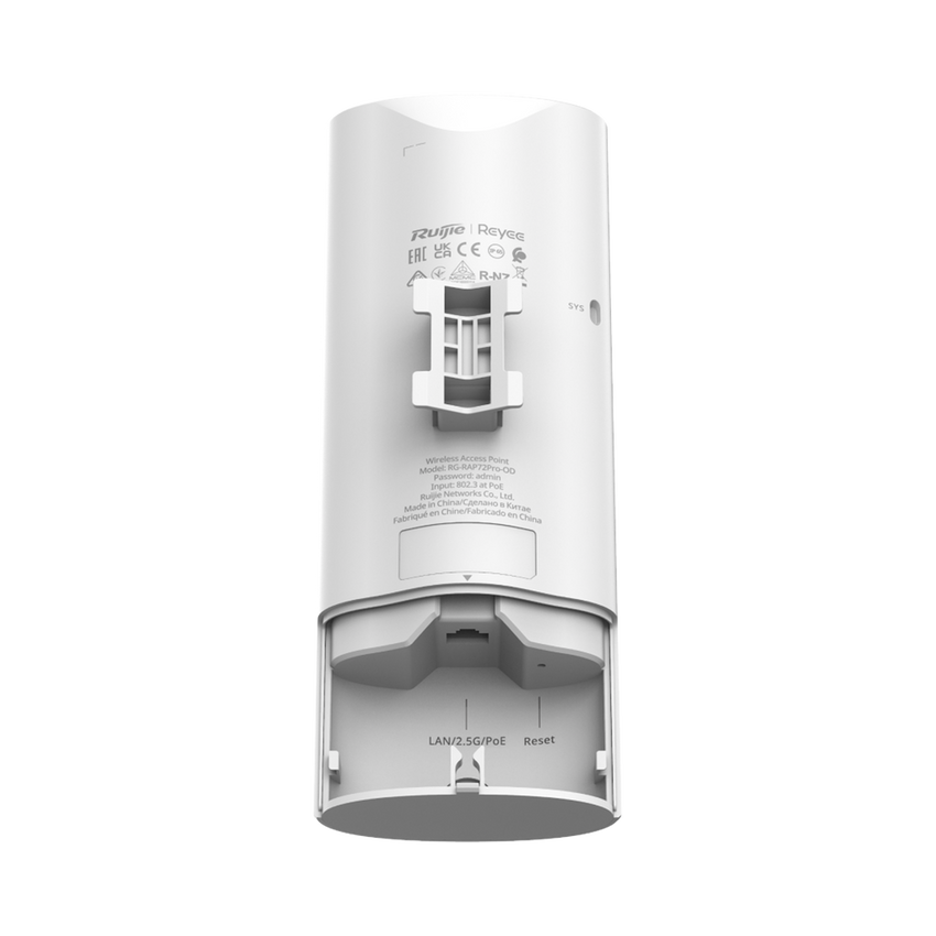 Punto de Acceso Mesh Wi-Fi 7 para Exterior IP65, Doble Banda MLO hasta 512 Usuarios, ancho de banda de hasta 5 Gbps , interior con puerto 2.5G, 802.11 BE19000 MU-MIMO 5X5