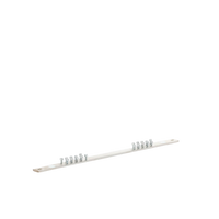 Barra de Conexión a Tierra, Para Rack de 19", Con 20 Orificios Para Conexión Rápida de Equipos, Incluye 20 Tornillos # 12-24 x 1/2" Instalados