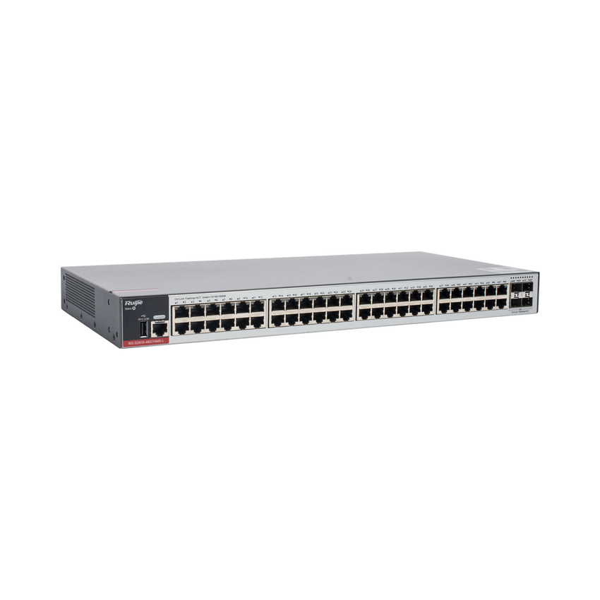 Switch Empresarial, Administrable L2+, 48 Puertos Gigabit y 4 Puertos Uplink SFP 2.5G