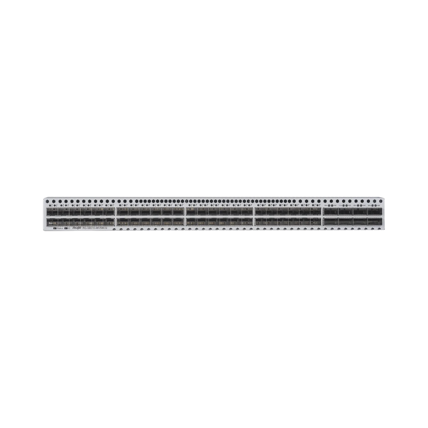 Switch DCI para Data Center, 48 Puertos SFP28 25G, 8 Puertos QSFP28 100G, con capacidad RDMA para Redes de Centros de Datos con Baja Latencia y sin Pérdida de Paquetes