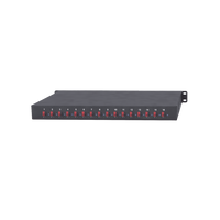 Fuente 12 Vcc /  Industrial / tipo RACK / 20 Amperes / 16 salidas / 1.25 Amperes por salida administrada / 2.5 Amperes por salida máxima