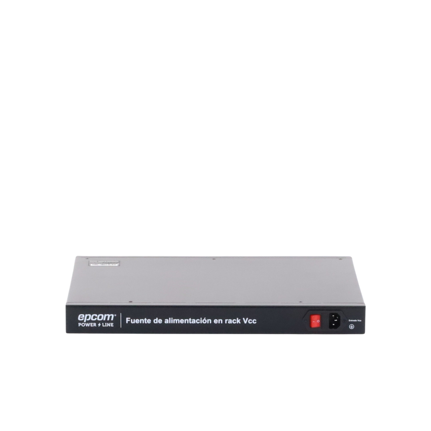 Fuente 12 Vcc /  Industrial / tipo RACK / 20 Amperes / 16 salidas / 1.25 Amperes por salida administrada / 2.5 Amperes por salida máxima