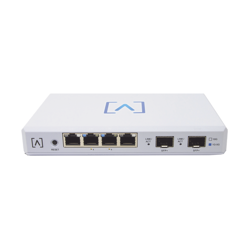Router VPN / 4 puertos 10/100/1000/2500 Gbps (2 puertos PoE af/at) / 2 puertos SFP+ 10Gbps / Filtrado Avanzado DPI: Bloqueo de Contenido / Administración nube gratuita / Soporta UPnP