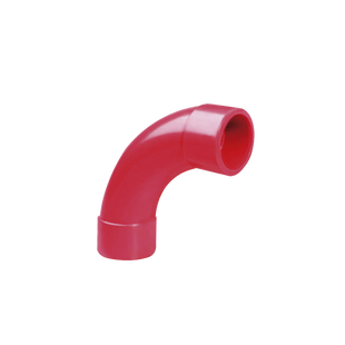 Radio curvo de 90 grados 3/4" para uso en tubería de detección de humo por aspiración