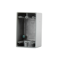 Caja Condulet FS de 1" (25.4 mm) con una boca a prueba de intemperie.