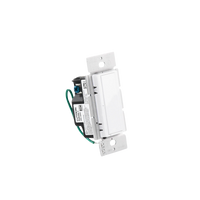 (RadioRA2) Interruptor Inteligente On/Off, requiere cable neutro. 8A, /120V, compatible con RA2Select y RR3.