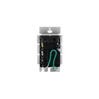 (RadioRA2) Interruptor Inteligente On/Off, requiere cable neutro. 8A, /120V, compatible con RA2Select y RR3.