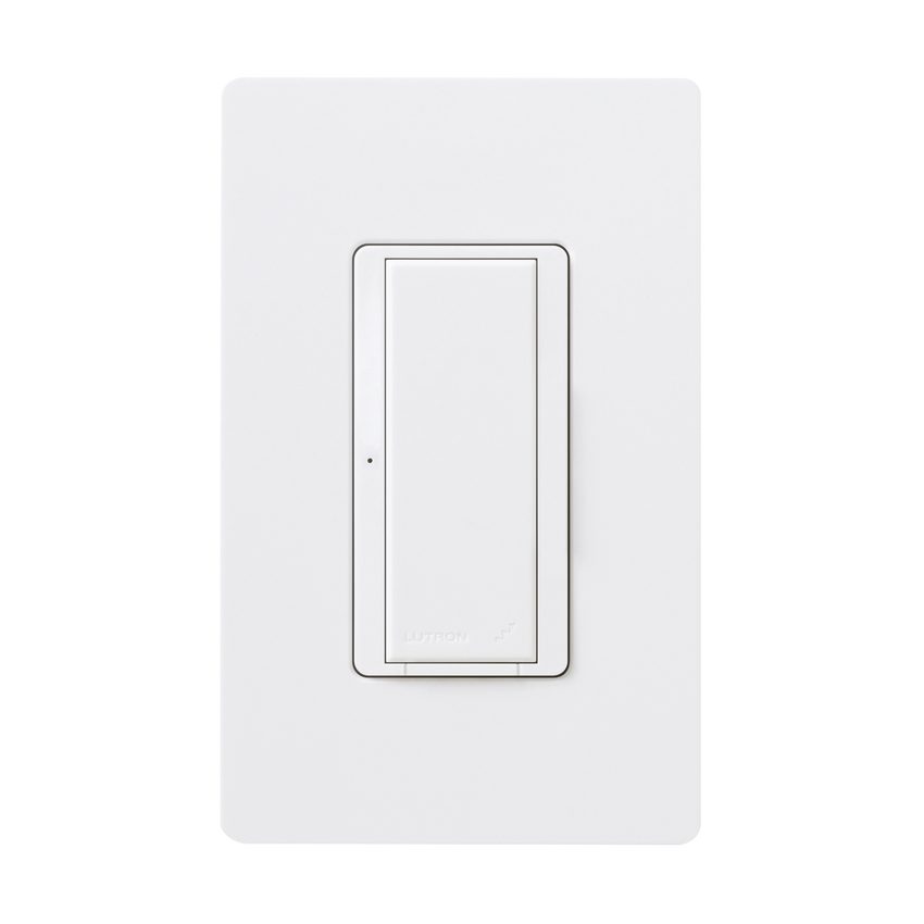 (RadioRA2) Interruptor Inteligente On/Off, requiere cable neutro. 8A, /120V, compatible con RA2Select y RR3.