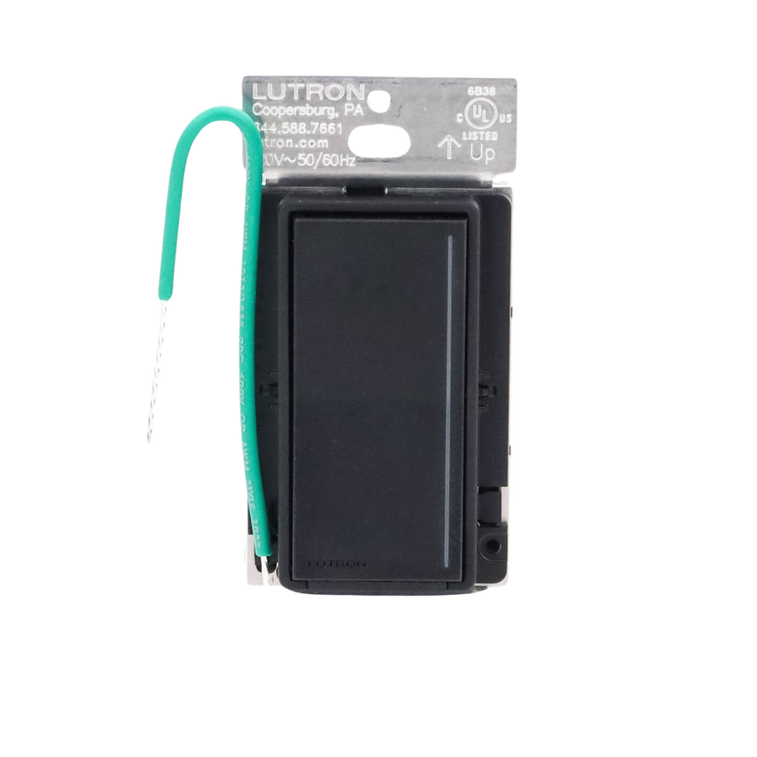 (RadioRa3) Atenuador táctil Sunnata Dimmer PRO color negro satin, requiere cable neutro / soporta 250W LED