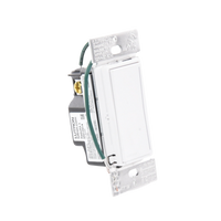(RadioRa3) Atenuador táctil Sunnata Dimmer PRO color blanco, snow satin, cable neutro / soporta 250W LED